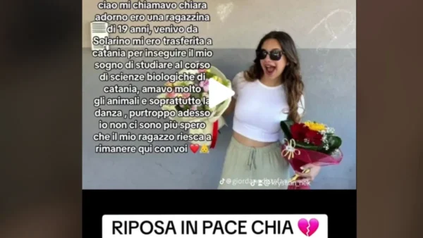 "È per te", un TikTok per non dimenticare Chiara [VIDEO]