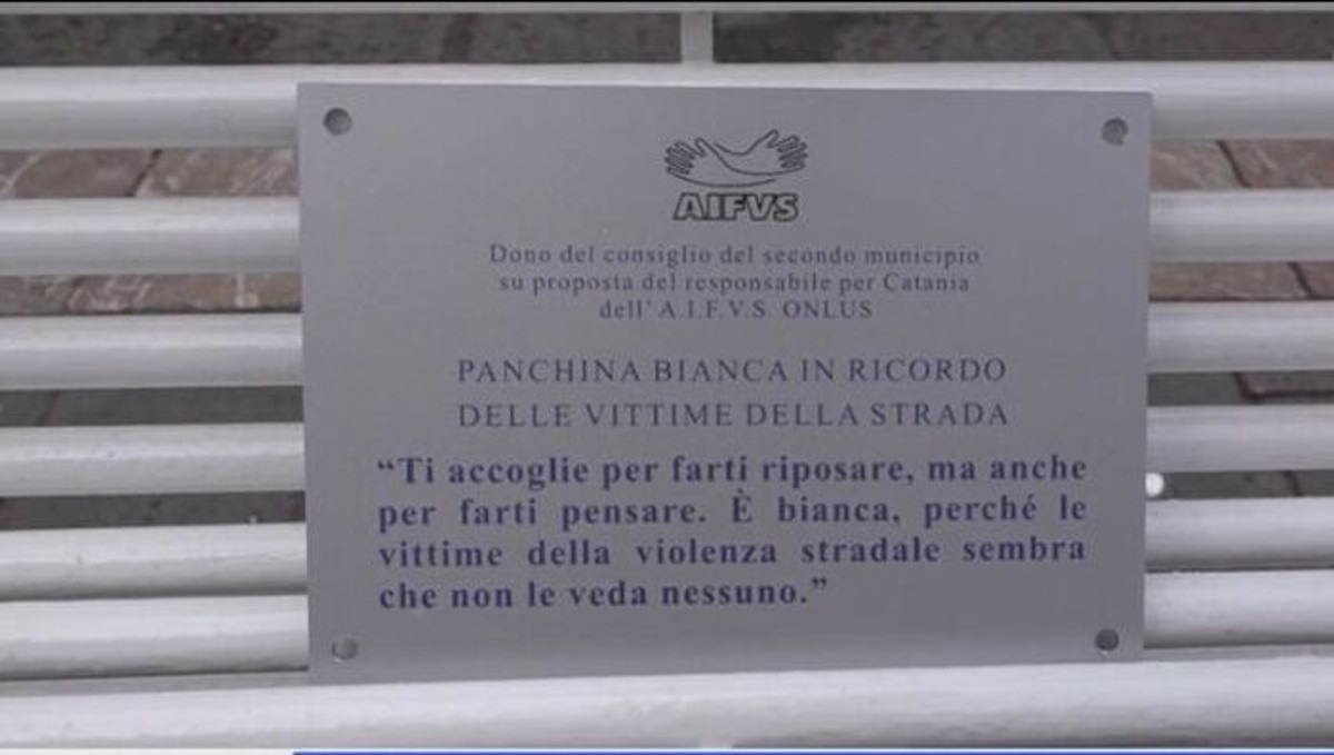 Catania rende omaggio alle vittime degli incidenti stradali: ecco come