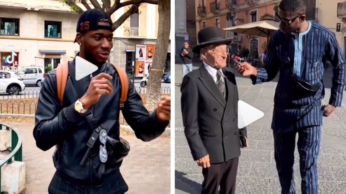 Alex, le video interviste di un TikToker africano in giro per Catania