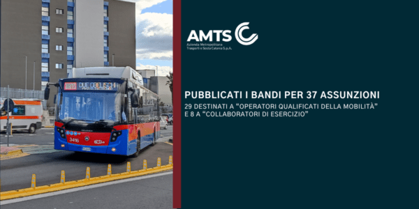 AMTS di Catania lancia due bandi di concorso per 37 nuove assunzioni: opportunità di lavoro nel settore della mobilità urbana