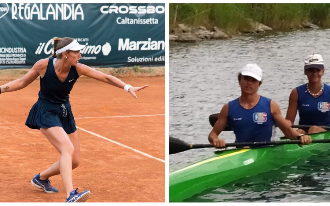 Atleti del Cus Catania in azione: successi nella Canoa e nel Tennis internazionale