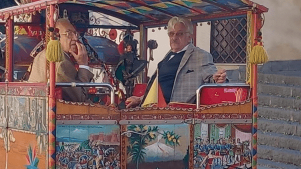 L’attore Giancarlo Giannini a Catania per il film “Un viaggio per incontrare Mimì”