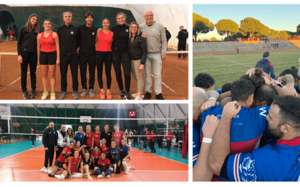 CUS Catania: Tennis femminile ai playoff, Rugby e Volley sorridono, Basket sconfitto