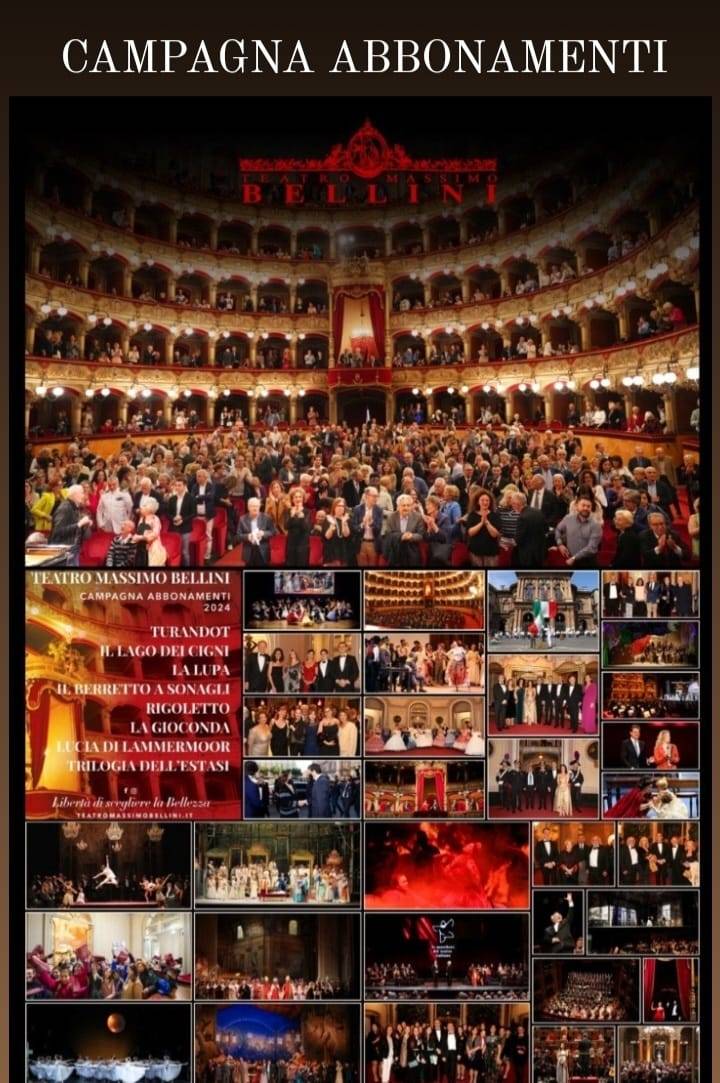 Campagna abbonamenti Teatro Massimo Bellini: scopri la stagione di concerti 2023-2024 e assicurati il tuo posto!