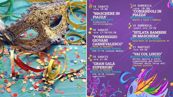 Carnevale di Pedara 2023: programma, appuntamenti ed eventi in città