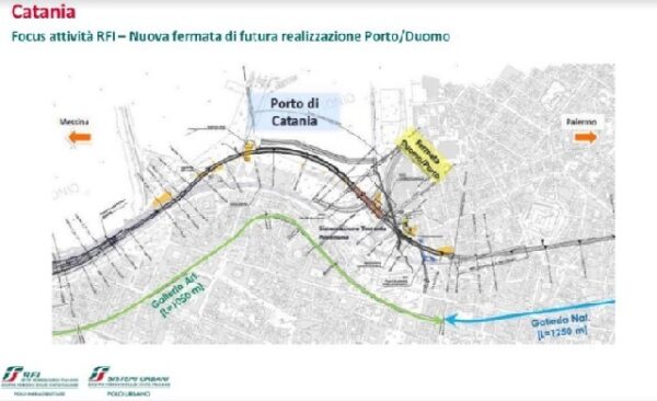 Catania: Gruppo FS Italiane e Comune insieme per il potenziamento infrastrutturale e la rigenerazione urbana