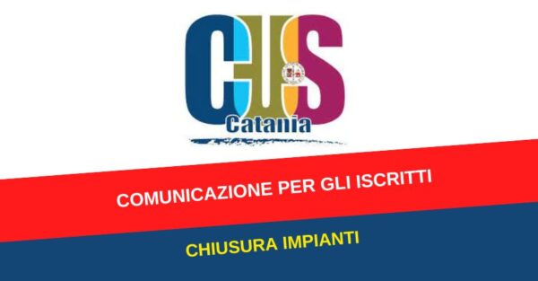 Chiusura straordinaria del CUS Catania per l&#8217;Immacolata Concezione: ripresa delle attività lunedì 11 dicembre