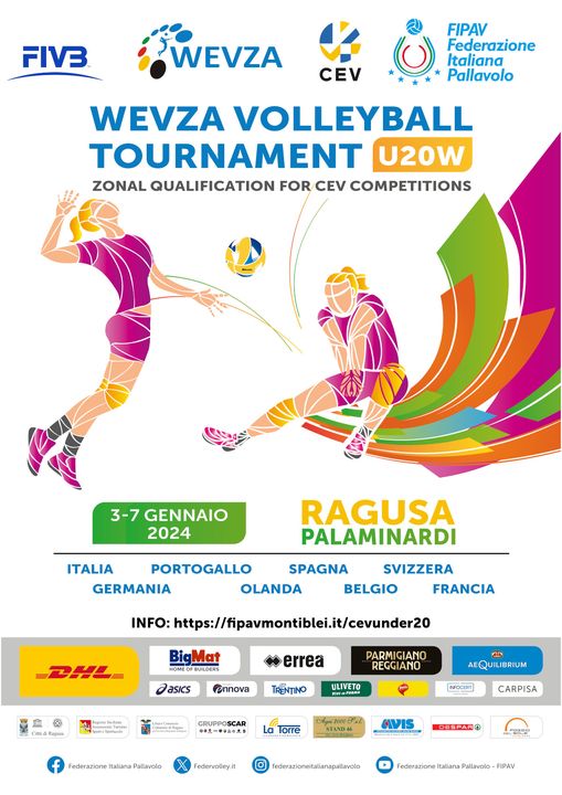 Conferenza stampa presentazione Torneo di qualificazione agli Europei di Pallavolo Femminile U20 a Ragusa
