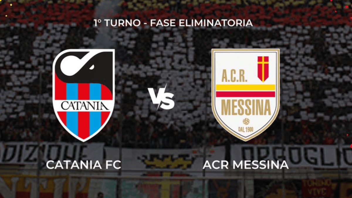 Coppa Italia Serie C, al primo turno è derby siculo: Catania Fc contro Messina