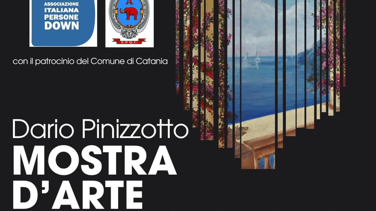 Dario Pinizzotto Sindrome Down Mostra Arte Palazzo della Cultura Catania 2