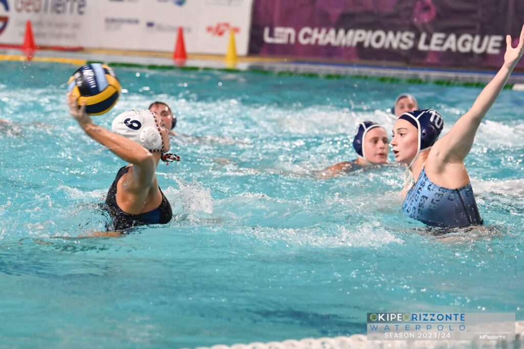 Ekipe Orizzonte di Catania sconfitta dal Sant Andreu nella Champions League di pallanuoto femminile: il resoconto del match e le parole del presidente