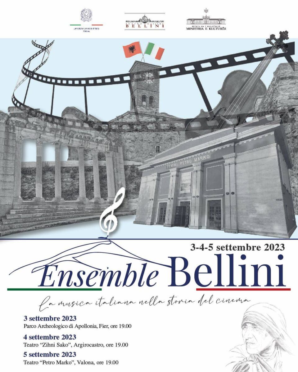 Ensemble Bellini porta la musica italiana al cinema: un evento imperdibile in Albania!