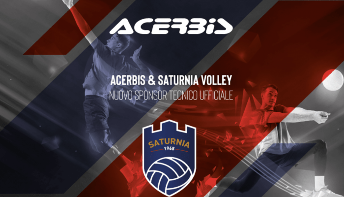 Farmitalia Saturnia sceglie ACERBIS come fornitore tecnico per la stagione 2023/24: un accordo di successo per la squadra di pallavolo catanese