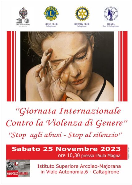 Giornata mondiale contro la violenza sulle donne a Caltagirone: un calendario di eventi per sensibilizzare e combattere il problema