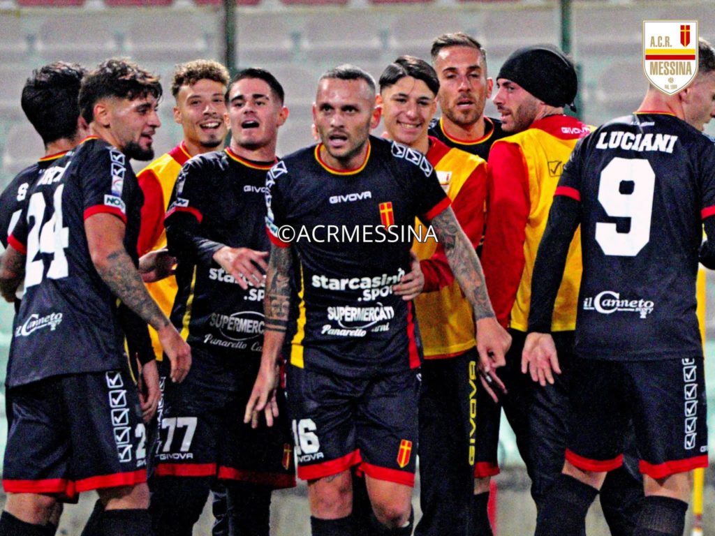 Il Messina chiude in pareggio il girone d’andata: 1-1 contro il Monopoli
