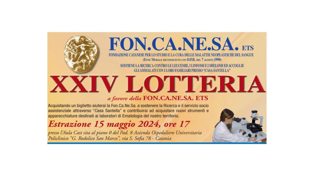 Lotteria pro Foncanesa: XXIV edizione, aiutaci ad aiutare la ricerca onco-ematologica e il servizio socio assistenziale