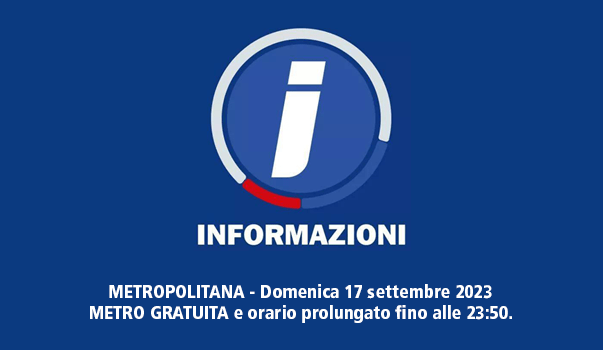 METROPOLITANA di Catania: Utilizzo gratuito e orario prolungato per la SETTIMANA EUROPEA DELLA MOBILITÀ