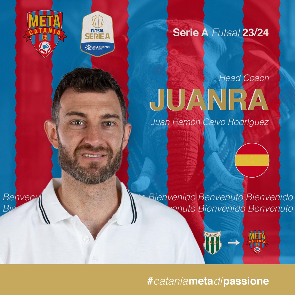 Meta Catania: Juan Ramon Calvo, il nuovo Head Coach che farà la storia del club rossazzurro