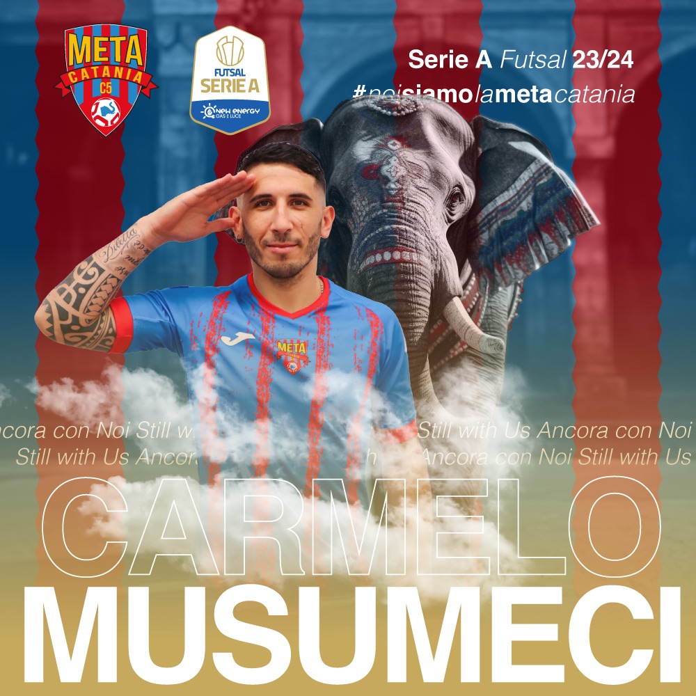 Meta Catania annuncia Carmelo Musumeci come capitano per la stagione 2023-2024: una storia infinita di passione e vittorie