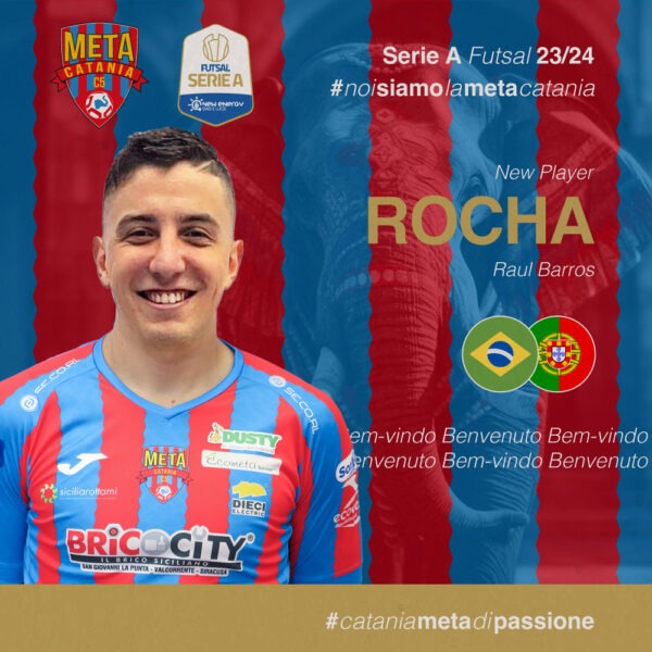 Meta Catania ingaggia il brasiliano Raul Rocha per la stagione 2023-2024: un colpo vincente per la squadra!