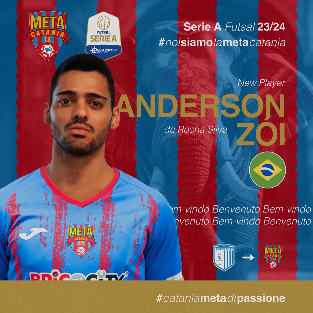 Meta Catania ingaggia il pivot brasiliano Anderson Zōi: un punto di riferimento per il reparto avanzato!