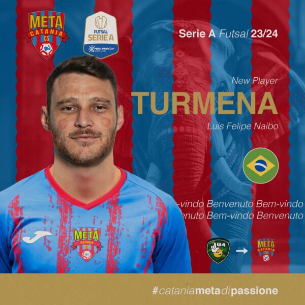 Meta Catania si rafforza con l&#8217;arrivo del fenomeno brasiliano Luis Felipe Naibo Turmena