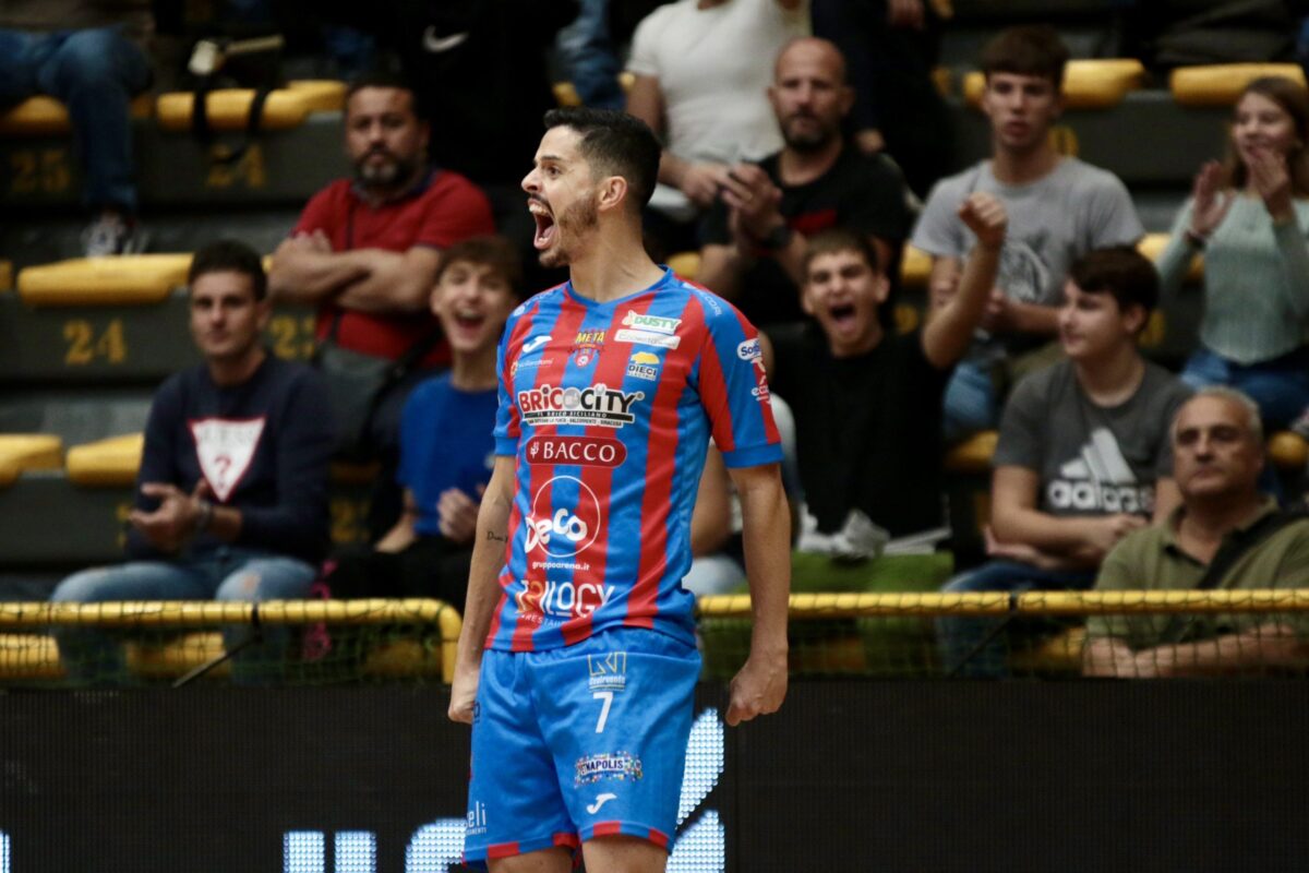 Meta Catania trionfa con una doppietta di Super Bocão e una prestazione eccezionale di Manservigi: il resoconto dello Skymatch