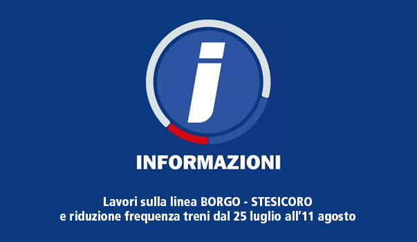 Metropolitana FCE di Catania: Lavori sulla linea BORGO-STESICORO dal 25 luglio all&#8217;11 agosto &#8211; Tutte le informazioni e le modifiche al servizio