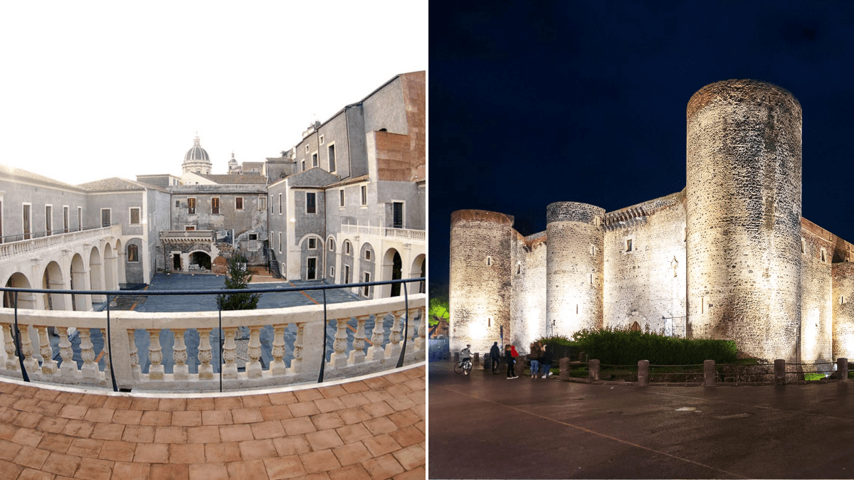 Musei aperti 25 aprile Catania Palazzo della Cultura Castello Ursino