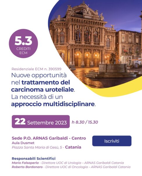 Nuove opportunità nel trattamento del carcinoma uroteliale: l&#8217;approccio multidisciplinare dell&#8217;Ospedale Garibaldi di Catania