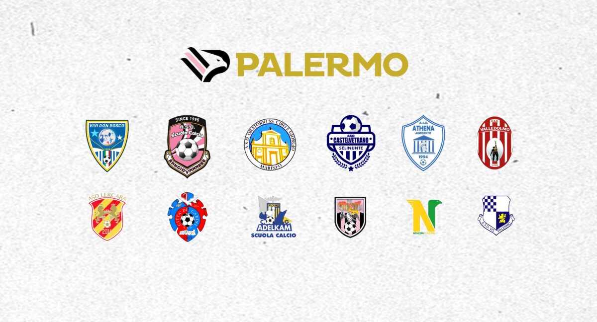 PALERMO FC: VIA ALLA STAGIONE 23-24 DELLE SCUOLE CALCIO UFFICIALI