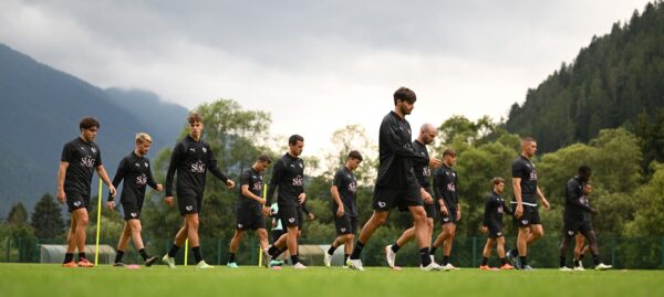 Palermo FC: Ultimo allenamento a Pinzolo prima del test amichevole contro il Trento