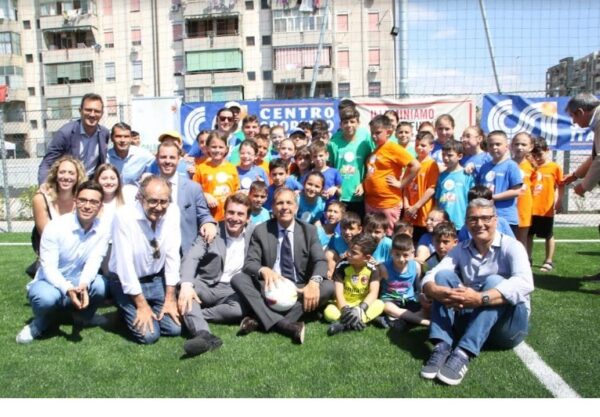 Piazza Beppe Montana: un&#8217;oasi di bellezza e sport per i bambini di Catania