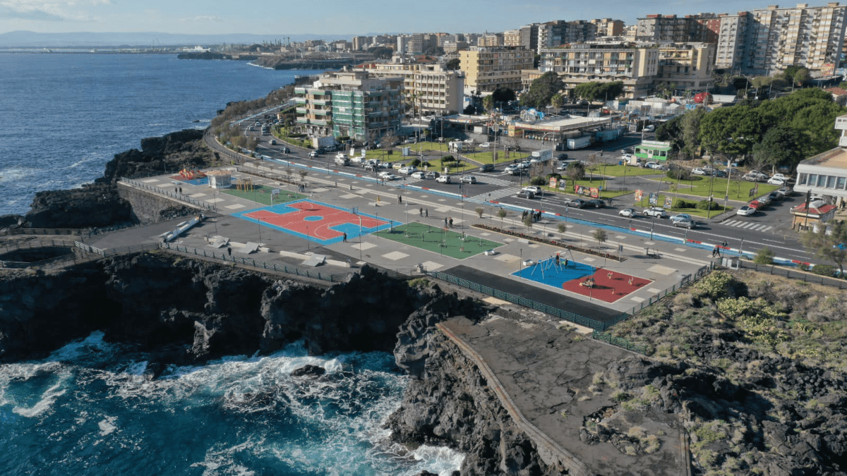 Piazza Franco Battiato Foto Lungomare Catania Ognina Piazza Nettuno 3