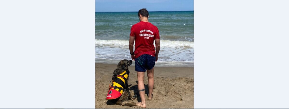 Presentazione attività di prevenzione e sicurezza balneare 2023 con unità cinofile a Catania: collaborazione con l&#8217;Associazione Cani Salvataggio