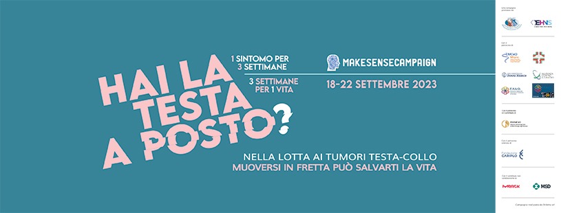 Visite gratuite di prevenzione per i tumori testa-collo al Policlinico di Catania: aderisci alla Make Sense Campaign 2023!