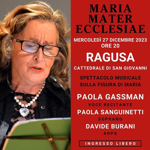 Spettacolo musicale Maria Mater Ecclesiae alla Cattedrale di San Giovanni - Ingresso libero