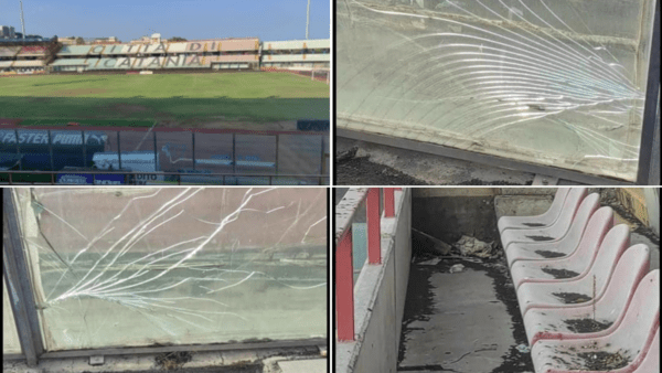 L’accusa al Sindaco: «A che punto sono i lavori dello stadio “Angelo Massimino” tanto sbandierati?»