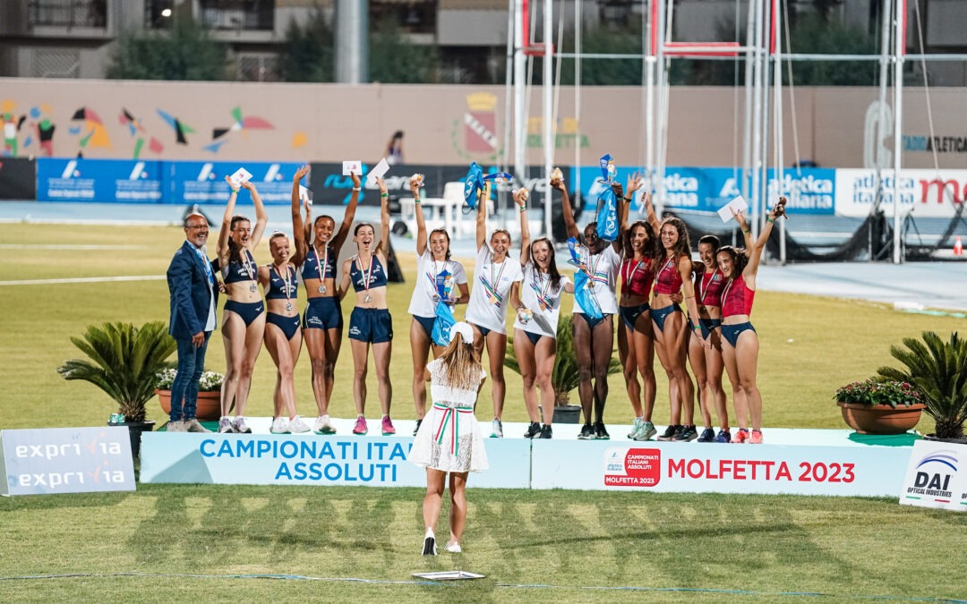 Storico risultato del CUS Catania ai Campionati Italiani Assoluti di atletica leggera: conquistato il bronzo nella staffetta 4&#215;100