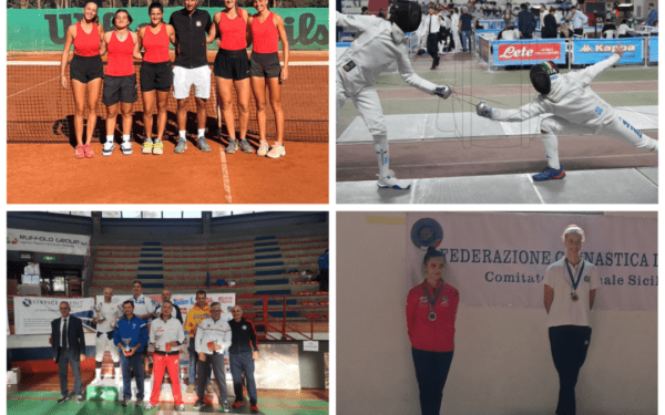 Super weekend di successi per gli atleti del Cus Catania: vittorie nel tennis, basket, rugby, scherma e ginnastica ritmica!