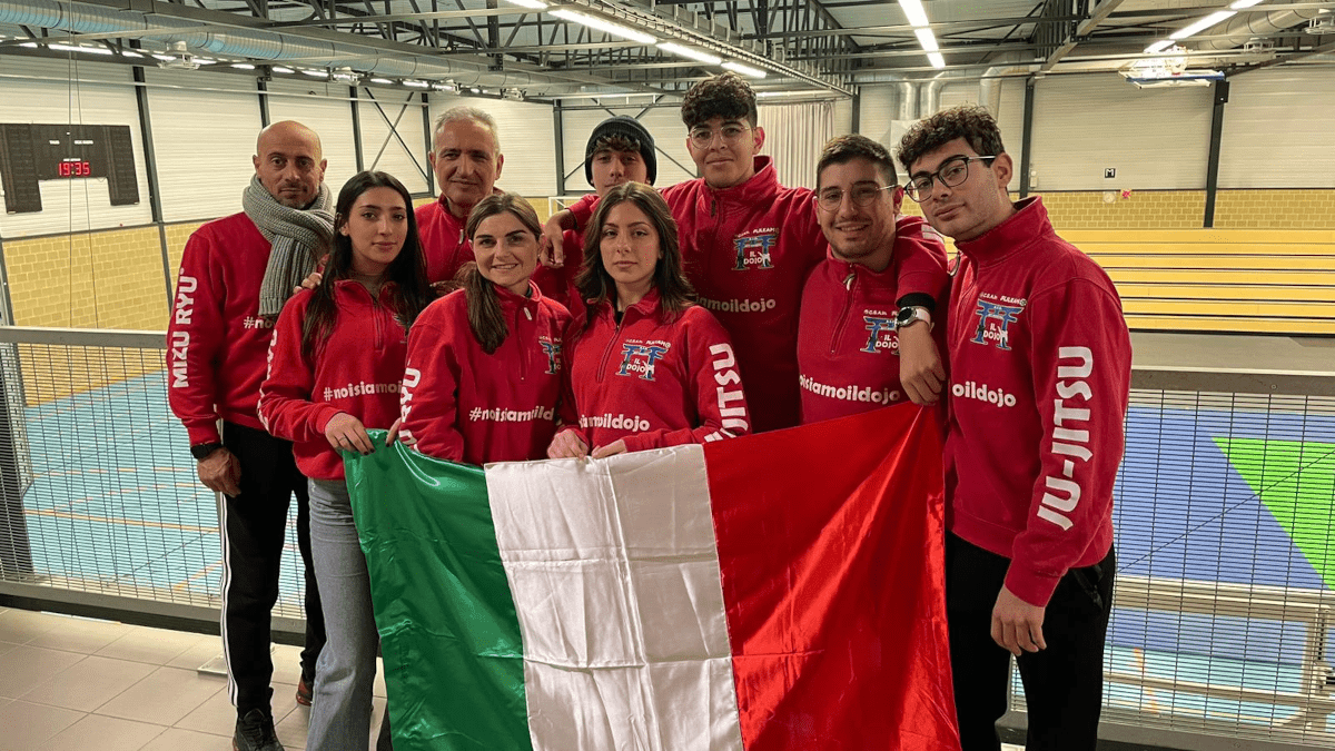 Team Asd Il Dojo di Catania protagonista all'International Ju-Jitsu Open Tournament Duo System