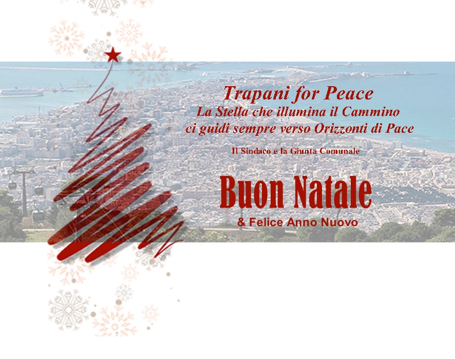 Trapani for Peace: Auguri di Pace dall'Amministrazione Comunale