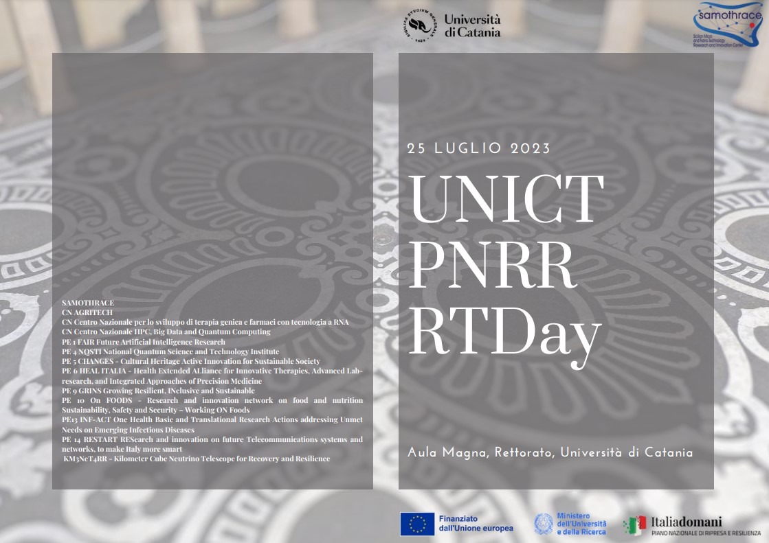 Unict Pnrr RTDay: l&#8217;Università di Catania riunisce i nuovi ricercatori per una giornata di networking e progetti innovativi