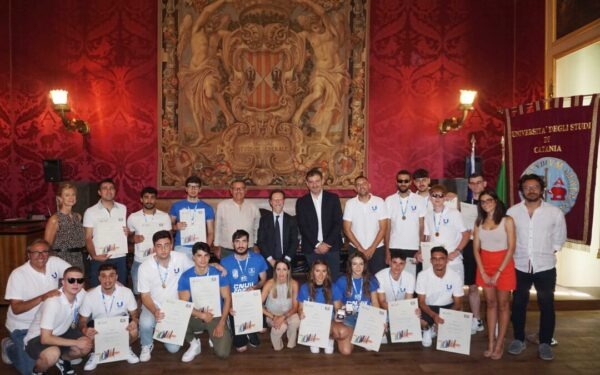 Università di Catania premia gli studenti campioni ai CNU di Camerino: un successo sportivo da celebrare!