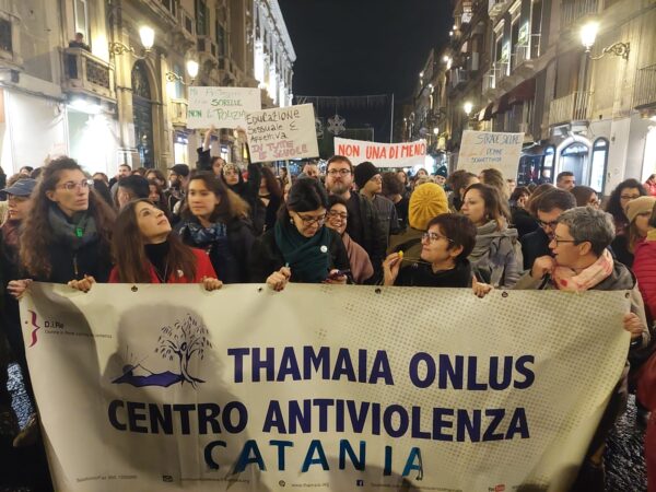 Catania fa rumore: la città si mobilita contro la piaga del Femminicidio