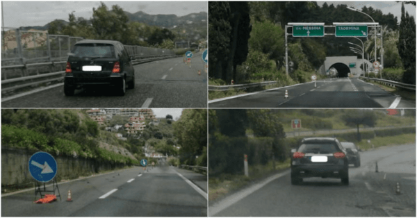 A18: asfalto deturpato, buche e avvallamenti, i rischi concreti dell'autostrada Catania-Messina