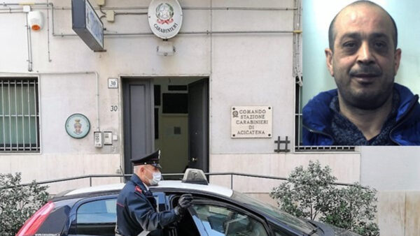 Aci Catena, 48enne arrestato per concorso in associazione mafiosa: ecco di chi si tratta