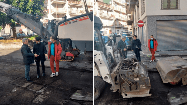 Avviati i lavori di risagomature dell’asfalto in diverse strade