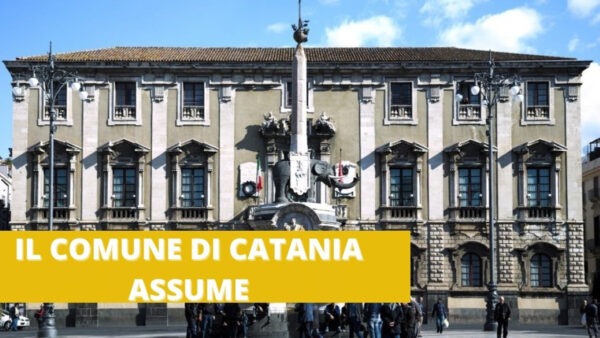 Bando del Comune di Catania per 130 posti di lavoro (I DETTAGLI)