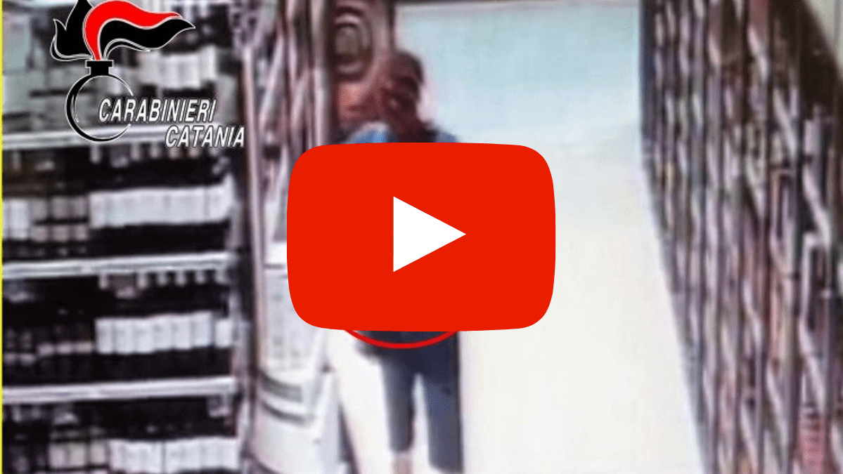 Beccati a razziare i supermercati etnei: ecco come rubavano 3 avolesi (VIDEO)